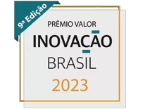 Selo do Prêmio Valor de Inovação Brasil 2023